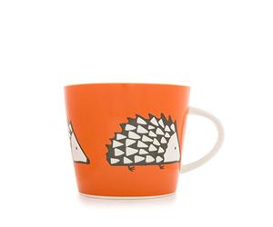 Keith Brymer Jones Collaboration Range - Scion Living Mug Spike Ceramic Mug - Orange - 350ml