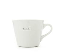 Keith Brymer Jones - **Rude** Word Range - Standard Ceramic White Mug - brexshit - 350ml - Gift Boxed