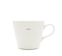Keith Brymer Jones - **Rude** Word Range - Standard Ceramic White Mug - xoxo - 350ml - Gift Boxed