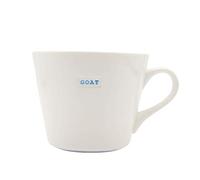 Keith Brymer Jones - Word Range - Standard Ceramic White Mug - Goat - 350ml - Gift Boxed
