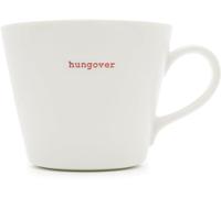 Keith Brymer Jones - Word Range - Standard Ceramic White Mug - Hungover - 350ml - Gift Boxed