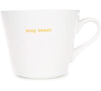Keith Brymer Jones - Word Range - Standard Ceramic White Mug - Sexy Beast - 350ml - Gift Boxed