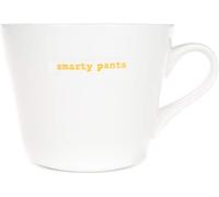 Keith Brymer Jones - Word Range - Standard Ceramic White Mug - Smarty Pants - 350ml - Gift Boxed