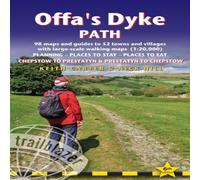 Keith Carter Offa's Dyke Path Trailblazer Walking Guide 6e Paperback Book Keith Carter Multicolor