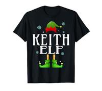 Keith Elf Xmas Funny Men's Family Matching Christmas Keith T-Shirt