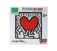 Keith Haring - Wooden Cubes Stacking Toy