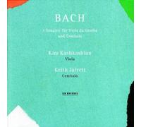 Keith Jarrett - Bach: 3 Sonatas for Viola da Gamba und Cembalo [CD]