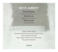 Keith Jarrett - Barber: Piano Concerto / Bartok: Piano Conceto No.3, Etc. [Japan CD] UCCE-2089