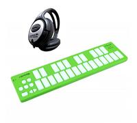 Keith McMillen K-716C-L K-Board MIDI Controller Lime + Keepdrum Headphones