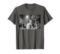Keith Moon The Who Drummer Live In Reading 1971 T-Shirt