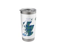 Keith Scottish Clan Tartan Scotland Stainless Steel Insulated Tumbler