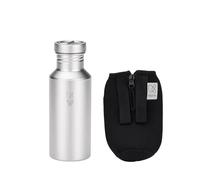 Keith Sports Titanium Water Bottle, Ultra-Light Minimalist Sandblasted Design for Home, Commute and Gifting [Ti3031(550ml)]
