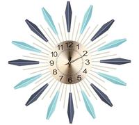 keivmlvt 20.5 inches Large Wall Clocks for Living Room Modern Silent Non-Ticking Metal Wall Clock for Living Room Bedroom Kitchen and Office Large Durable and Decorative Perfect for Wall Art Deco