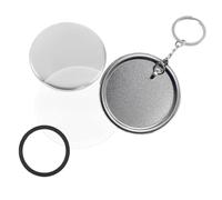 kekaa Button Maker Keychains Supplies,58mm/2.25 Inch Pin Making Kit for Button Maker Machine,Metal Button Badge Sets