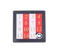 kekafu 1-15 Number Slide Puzzle Brain Puzzle Games Exercise The Brain Educational Toy Developing for Children Toys for Teens Adults IQ Educational Learning