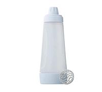 kekafu Hand Batter Mixing Bottle, Easy Squeeze Bottle Baking Drip Proof Pancake Pen Batter Dispenser Plastic Condiment Bottles for Cupcakes Muffins Crepes and More