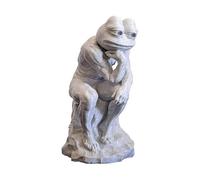 kekafu The Feeler Pepe Statue Frog Statue, Crafts Figurines Home Decor Accessories Desktop Ornament Gift