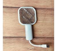 kekafu USB Mosquito Swatter Trap, Pest Control Mini Electric Shock Insect Racket Portable UV Light Fly Bug Zapper Summer