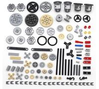 KeKeDuo Engineering Spare Parts Set of 116 Technical Parts Stones Motor Kit Transmission Equipment Clamp Connector, Technical Parts Transmission Equipment