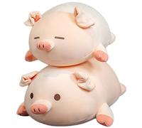 Kekeso Pig Plush Toy Hugging Pillow Stuffed Animal Plush Pillow Cute Pig Throw Pillow… (60cm/23.62inch, Big Eyes)