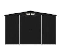 Keketa Garden Storage Shed Anthracite Steel 257x205x178 cm