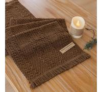 Keketo Boho Brown Table Runner Tan for Home Décor 12x90 Inches Farmhouse Macrame Burlap Jute Rustic Dining Kitchen Centerpiece Bohemian Decor French Country Baby Bridal Shower Decorations