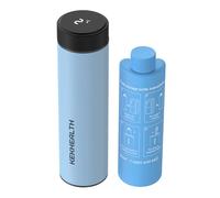 KEKHEALTH Compact 60h Insulin Cooler Travel Case, Medicine Cooler for Travel with Digital Temp Display, Insulated Cooler Bag for Insulin, GLP-1, Peptides & 2-3 Injection Pens, Haze Blue