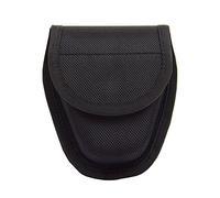 Keklle Black Hidden Snap Handcuff Case Law Enforcement Military Standard Cuff Pouch with Belt Loop
