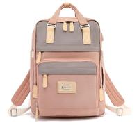 KeKour Women's Rucksack Laptop Backpack Teenage School Backpack Girl Teenager Women's Small Elegant School Bag Laptop Bag