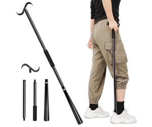 Kekoy 35.5 Inch Dressing Stick with Extra Long Shoe Horn for Men and Women | Dressing Aids for The Elderly to Put on and Take Off Shoes and Clothes While Sitting or Standing