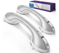 KEKOY Suction Grab Bar for Bathroom with Safety Indicator, 17.5 Inch