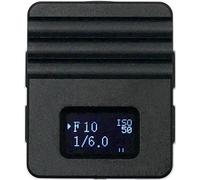 KEKS KM-Q digital light meter OLED display on top, black | ✅ 5 years warranty