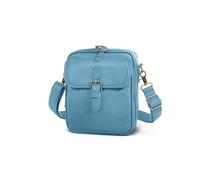 KEKUBUWE Crossbody PU Leather Bags for Women, Multi-Slot Multifunctional Large Capacity Purse, Shoulder Sling Bag (Light Blue,One Size)