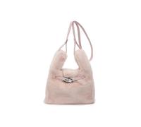 KEKUBUWE Mini Fluffy Tote Bag, Furry Shoulder Purse, Fluffly Mini Faux Fur Crossbody Bag for Women (Pink,One Size)