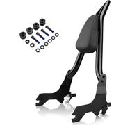 kekykm Softail Fat Bob Backrest Sissy Bar compatible with Harley Davidson FXFB FXFBS, 26" Tall Quick Release Detachable Passenger Backrest, 2018-2023, Glossy black (Not fit Fat Boy FLFB/S)
