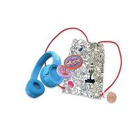 Kekz Starter Set Premium Blue: Biscuit Earphones Including Cookie Crew Radio Play & Wunderkekz, Exclusive to Amazon Collection Bag (Headphones for Children, Travel Headphones for on the Go