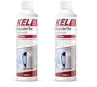 KEL - Descaler for Appliances, Kettle Descaler, Coffee Machine Descaler & Washing Machine Cleaner, Effective Limescale Remover - 500ml (Pack of 2)