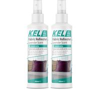 KEL - Fabric Refresher Spray - 250ml - Soothing Lavender Scent - Odour Eliminator & Fabric Freshener for Clothes, Upholstery, Bedding & Curtains - Ideal for Home & Pet Areas (Pack of 2)