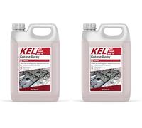 KEL - Grease Away Spray | Heavy Duty Degreaser, Simple & Strong Kitchen De-greaser, Multi Use for Any Surfac - Removes Fat & Oil Easily - 2.5 Litre (Pack of 2)