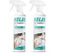 KEL - Pre-Treatment Stain Remover Spray | Pre-Wash for Fabrics and Upholstery Extra Strong - 500ml (Pack of 2)