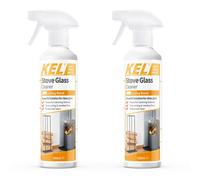Kel - Stove Glass Cleaner Spray - Dissolves Soot, Grease & Tar - (2 X 500Ml)