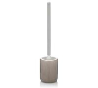 kela Ava 24423 Toilet Brush Set Diameter 10 cm Ceramic Stone Grey Stainless Steel Handle