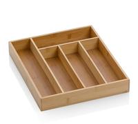 Kela Cutlery Tray, Wood, Brown, 30 x 34 x 5 cm