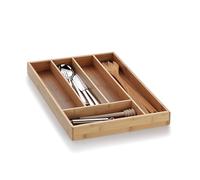 Kela Cutlery Tray, Wood, Brown, 30 x 34 x 5 cm