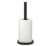 kela Carta 22825 Toilet Roll Holder Diameter 15 cm Metal Black Height 37 cm for 3 Paper Rolls