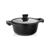 Kela 12219 Stella Nova Pot Sets, Aluminium, Black