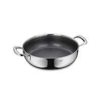 kela Flavaria Serving Pan 24 cm Honeycomb Structure Coated Stainless Steel Induction Pan Ceramic Coating Stainless Steel Handles Oven Safe