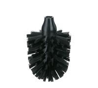 kela La Brosse toilet brush head, black, 12.5 cm, 8 cm diameter