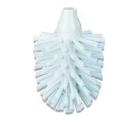 Kela Toilet Brush Head La Brosse of Plastic in White, 8 x 8 x 12.5 cm