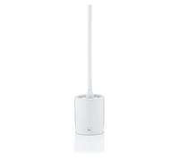 kela Mono Toilet Set, Ceramic, plastic handle, White, Ø 10,5 cm